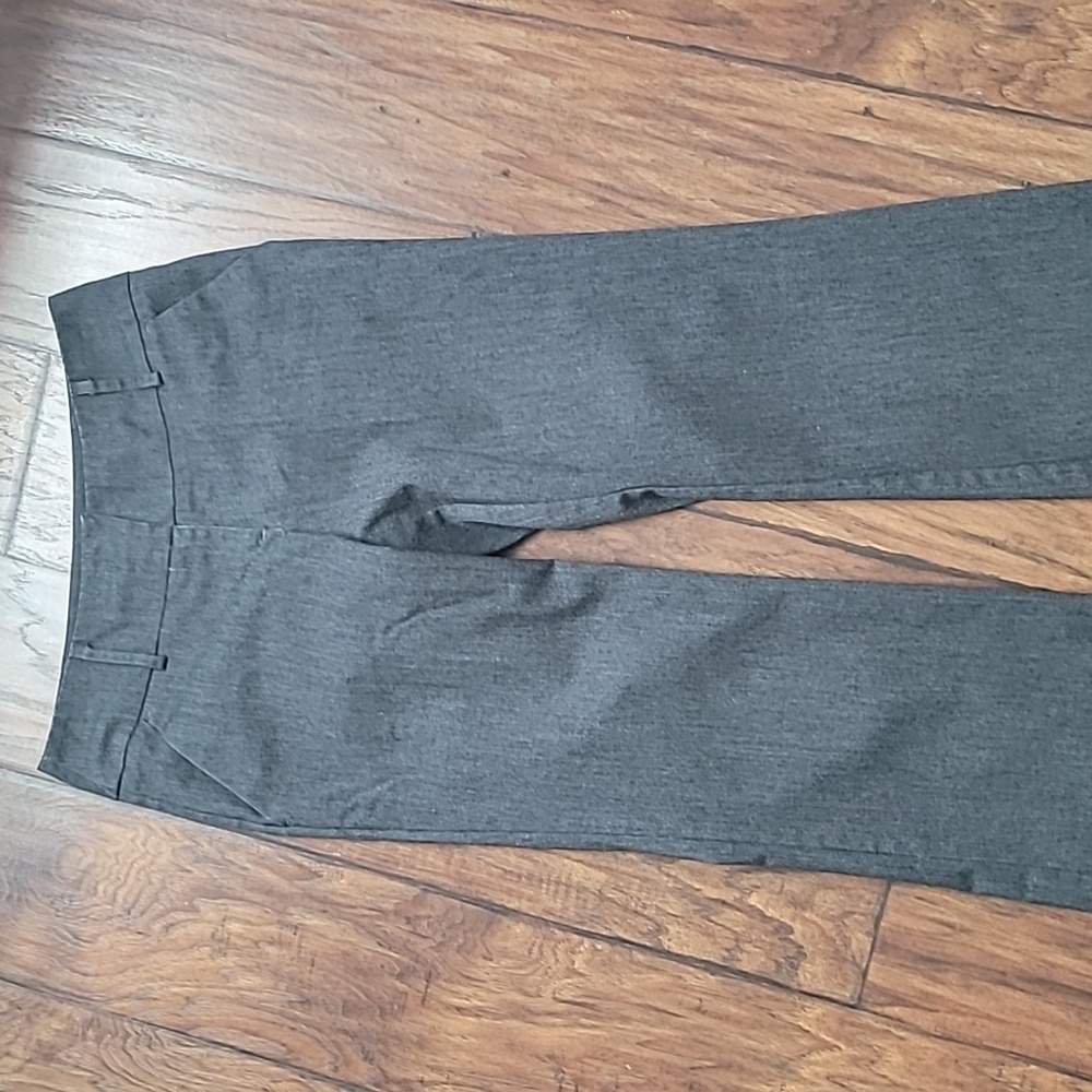 Dark denim look pants